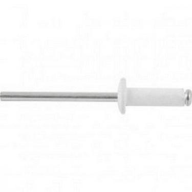 Imagem de Rebite Rebitop Aluminio Repuxo Branco R-412 Milheiro, 1000 Unidades, B