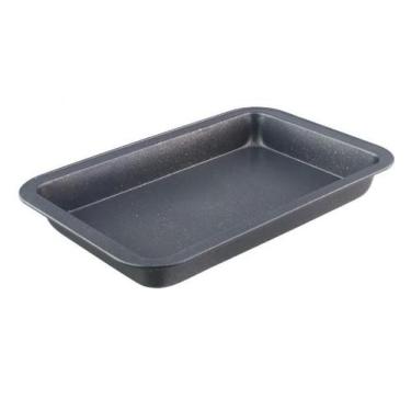 Imagem de Assadeira Mimo ASS23382 Retangular Pequena Aço Carbono Preto - Mimo St