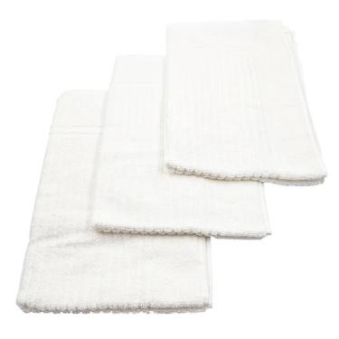 Imagem de 3 Toalhas Pés Buddemeyer Vanilla 100%Algodão ExtraSoft Branc