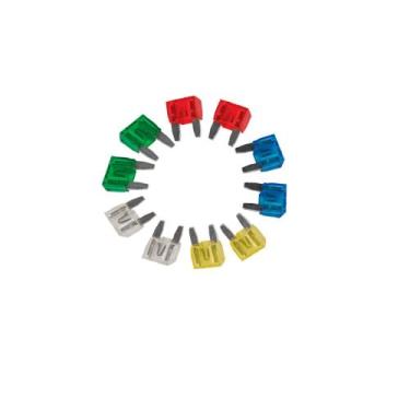 Imagem de Fusível Lamina Mini Misto 10 Und - Hikari