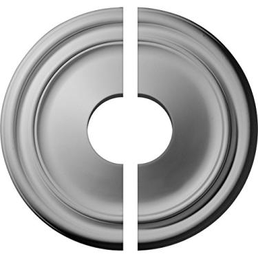 Imagem de Medalhão de teto Ekena Millwork 30 cm OD x 3,5 cm Reece, Divisor, 12"OD x 3 1/2"ID x 1 3/4"P (Fits Canopies up to 3 1/2"), Factory Primed