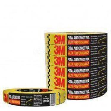 Imagem de Fita Crepe Automotiva Alta Performance 18MMX40M - 3M