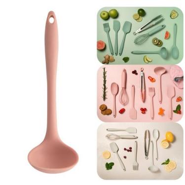 Imagem de Concha de Silicone Culinária Espatula Utensílio De Cozinha - CO 100 Ou