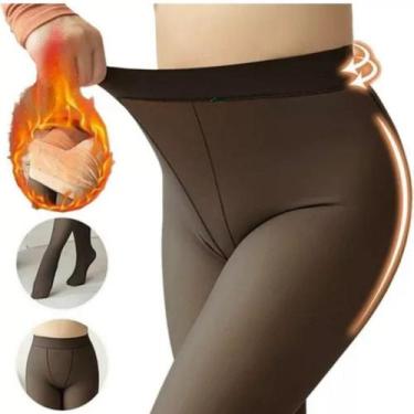 Imagem de Meia Calça Forrada Translucida Peluciada Para O Frio Origina - Lonctch