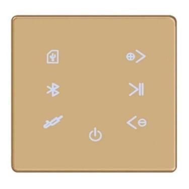 Imagem de Amplificador Bluetooth Som Ambiente De Parede 4 Canais Saída - ITS, Go