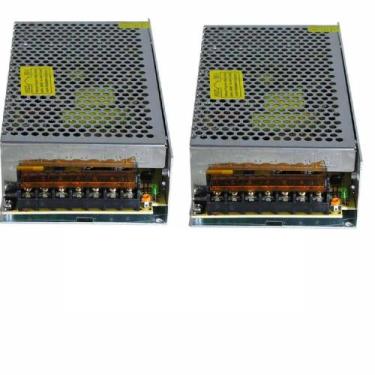 Imagem de Kit 2 Fontes Chaveada 12v 15 Amperes Cftv Fita Led - Max amper