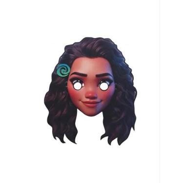 Imagem de Máscara Infantil Realista Moana - SGB MODAS