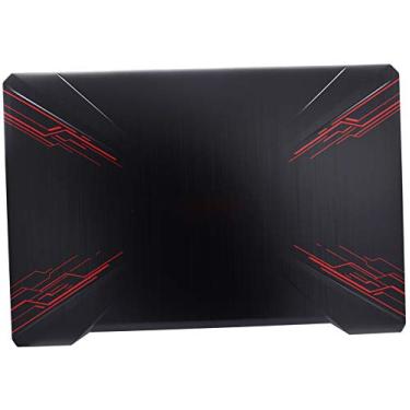Imagem de Deal4GO Tampa traseira LCD de 15,6 polegadas para Asus TUF Gaming FX80 FX80G FX80GD FX80GE FX80GM FX504 FX504G FX504GD FX504GE FX504GM FR3021 47BKLLCJN70 (vermelho)