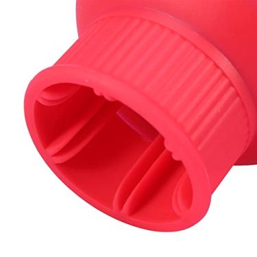 Imagem de Difusor do Secador de Cabelo, Difusor de Difusor de Silicone Desligar Lavável para a Casa (Vermelho)
