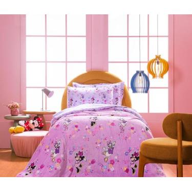 Imagem de Manta Infantil Estampada Disney - Mickey Minnie - Solteiro - ANDREZA E