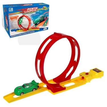 Imagem de Pista de Corrida com Looping 360 Graus, Disparador e Carrinho, Brinquedo para Crianças