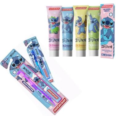 Imagem de GEL DENTAL 50G + ESCOVA DE DENTE 3A - STITCH - DENTALCLEAN