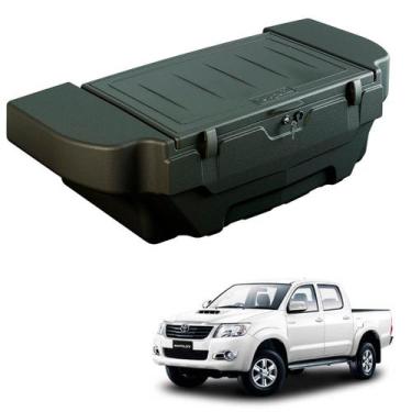 Imagem de Caixa para caçamba Bepo 280 litros com kit de fixação Hilux cabine dup