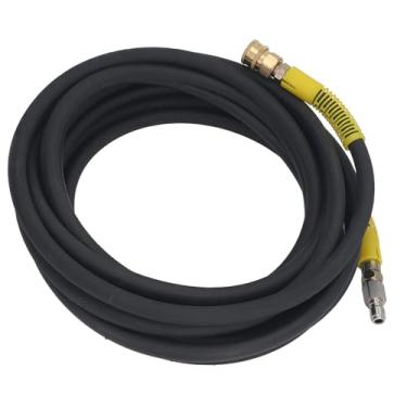 Imagem de Pressão da água de 30MPa, 9m de Alta Pressão Arruela de Arruela de Mangueira Resistente a Aço de Aço Mangueira de Pressão 3/8in para Máquina de Lavar de Carro Com Material de Borracha de PVC