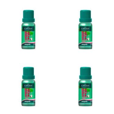 Imagem de Kit 4 Und Ampola Capicilin Babosa Tratamento Natural Cabelos 20ml