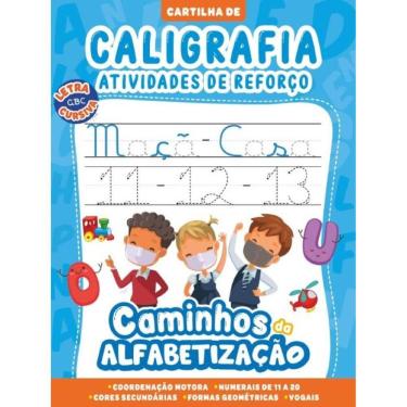 Imagem de Cartilha Caminhos da Alfabetização: Caligrafia e Atividades de Reforço Vol. 02