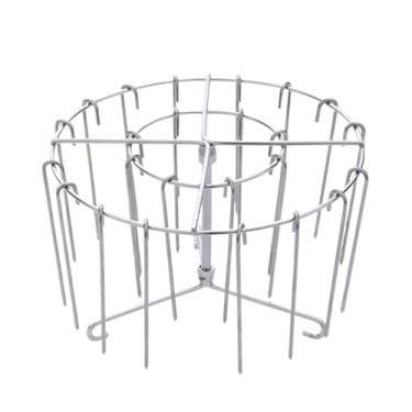 Imagem de Suporte Para Espetos Para Air Fryer | Suporte Para Grelhar Em Aço Inoxidável,Cozimento Vertical Para Frango Bacon E Churrasco Em Casa Preparo De Alimentos Domésticos