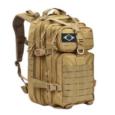 Imagem de Mochila Militar Tática Impermeável 50 Litros Grande Reforçada com Band