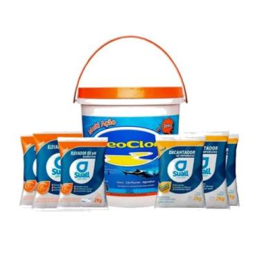 Imagem de Cloro para piscina 10kg 3 em 1 sulfato 6kg barrilha 6kg - NEOCLOR
