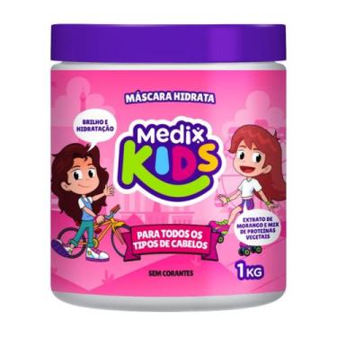 Imagem de Máscara Capilar Infantil Medix Kids Hidrata 1kg