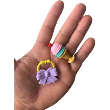 Imagem de Kit Escolar com 2 Lápis HB com Borrachas Decorativas de Sorvetinho e Caminhãozinho, Acompanhados de Apontador Colorido – Conjunto Completo para Atividades Escolares e Artísticas (Feminino)