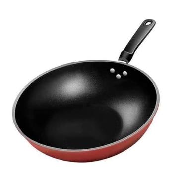 Imagem de Frigideiras Antiaderentes Woks Frigideiras Fundas FogõEs de InduçãO e FogõEs A GáS(30 CM)