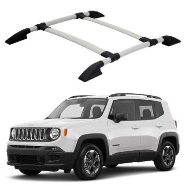 Imagem de Rack Teto Bagageiro Renegade 2019 2020 2021 2022 Prata Paraf - Solar