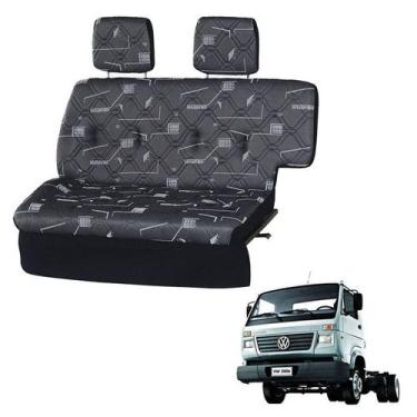 Imagem de Sofá Cama Caminhão VW Cinza - Pampa