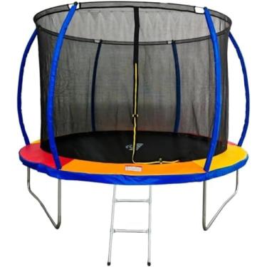 Imagem de Cama Elástica Pula Pula para Festa Infantil 3,05m – Trampolim com Tela, Escada e Montagem Fácil
