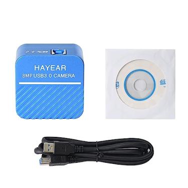 Imagem de HAYEAR Câmera de microscópio digital USB 3.0 8 Mega Pixels USB Live Video Camera com suporte de calibração Windows Mac HY-900B