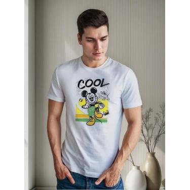 Imagem de Camiseta Masculina Manga Curta Em Algodão Mickey Stay Cool - mistermah