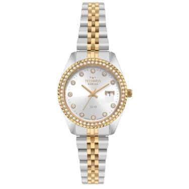 Imagem de Relógio Technos Feminino Riviera Bicolor - 2015cez/1k