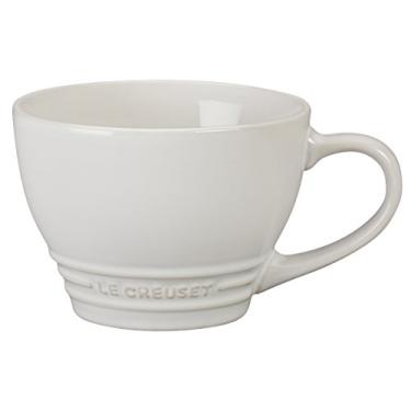 Imagem de Le Creuset Caneca de bistrô de grés, 400 ml, branca