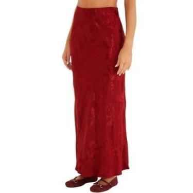 Imagem de Saia Farm Rio Jacquard Coqueirada-Feminino