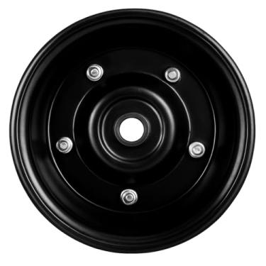 Imagem de Kit 2 Aros 8 Pol. Roda S/rolamento P/carriola Carrinho Carga