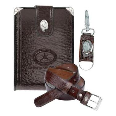 Imagem de Kit Carteira + Cinto Couro - Mitty M2Ef +