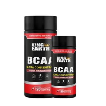 Imagem de BCAA Ultra Concentrado, 500mg, 120 Cápsulas, Suplemento para Recuperação e Performance