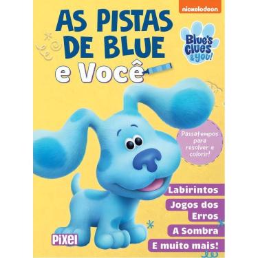 Imagem de As Pistas de Blue e Você - Passatempos Para Resolver e Colorir!
