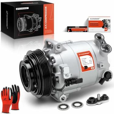 Imagem de A-Premium Compressor De Ar-Condicionado Com Embreagem Compatível Chevrolet Equinox 2016-2017, Impala 2014-2015, Malibu 2013-2016, Gmc Terrain 2015-2017, Buick Regal 2014-2017