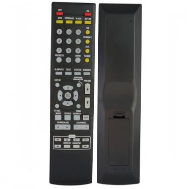 Imagem de uehba Controle remoto de substituição universal compatível com receptor Denon AV AVR-484 AVR-1603 AVR-1604 AVR-886S AVR-1884 AVR-683 AVR-684