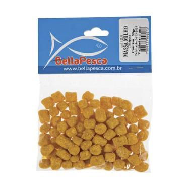 Imagem de Massa pronta para tilápia 50g - Ceva Iscas, Milho, 10 unidades