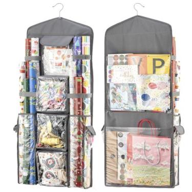 Imagem de Organizador de Papel de Regalo EOLIMEX Doble Faz de Tela Oxford Gris