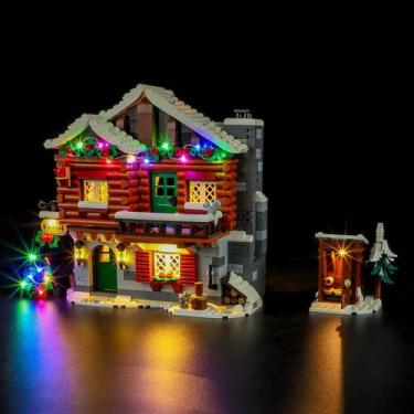 Imagem de Kit de Iluminación BRIKSMAX para LEGO-10325 Cabaña Alpina de Navidad