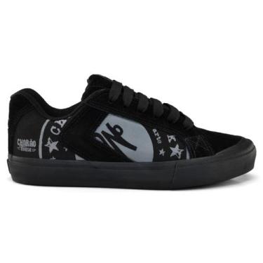 Imagem de Tênis Qix Chorão Park 2 Estrela QXVU0052 Raridade Skate Vulc, Preto, 4
