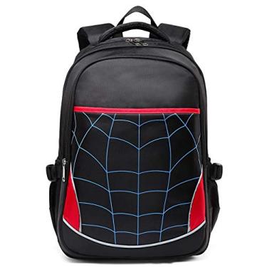 Imagem de Mochila infantil para meninas e meninos, para escola primária, mochila durável para livros, para jardim de infância, Preto, One_Size