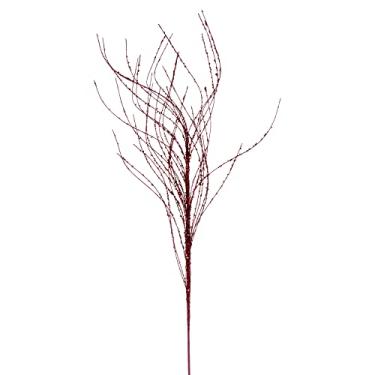 Imagem de Vickerman Spray de glitter ondulado borgonha 94 cm, 6 por bolsa.