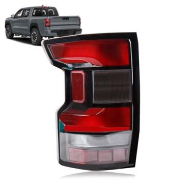 Imagem de Luz traseira de LED compatível com Nissan Frontier 2022 2023 conjunto de lanterna traseira esquerda lâmpada de freio do lado do motorista substitui 265559BU2A