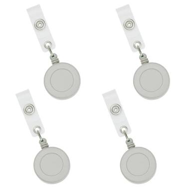 Imagem de Roller Clip Retrátil Ioiô Para Crachá e Documentos de Identificação (4