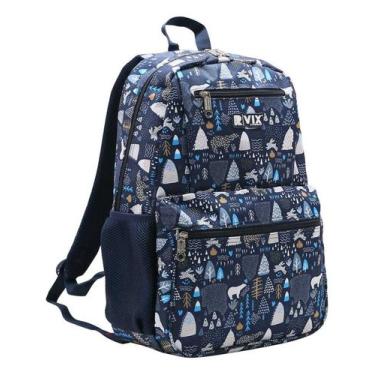 Imagem de Mochila Escolar Juvenil Republic Vix By Chenson Diversas, 6-Marinho