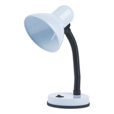 Imagem de Luminária De Mesa Viking Branca 127/220v Base E27 Luminatti Branco Bra